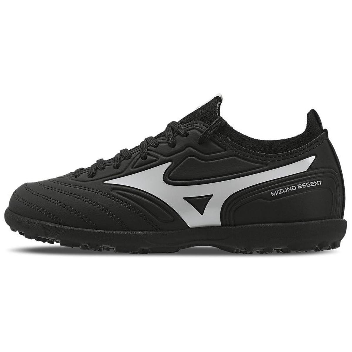 Miniatura Chuteira Society Infantil Mizuno Regent Preto - 30