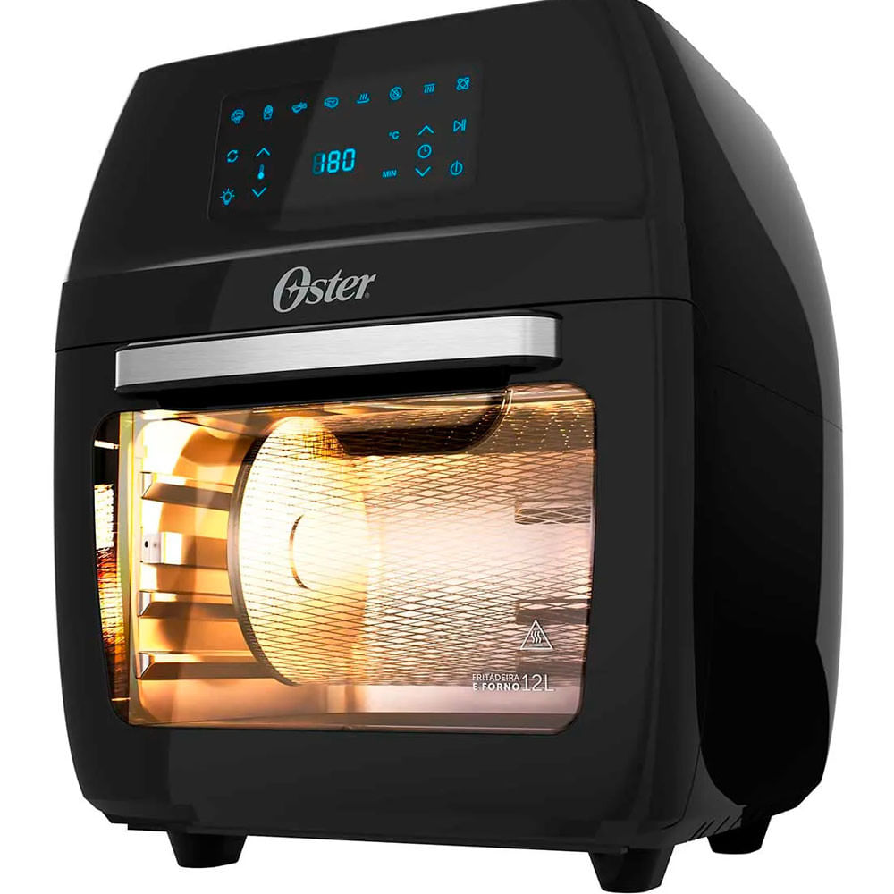 Fritadeira Oster Oven Fryer 3 em 1 12L OFRT780 Preto - 110V