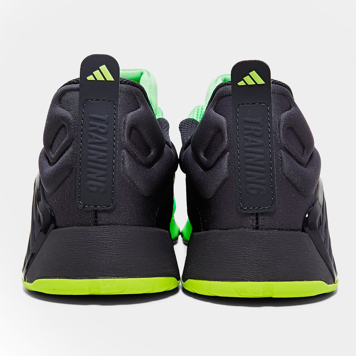 Miniatura Tênis Adidas Dropset 3 Verde Limão+Preto - 38
