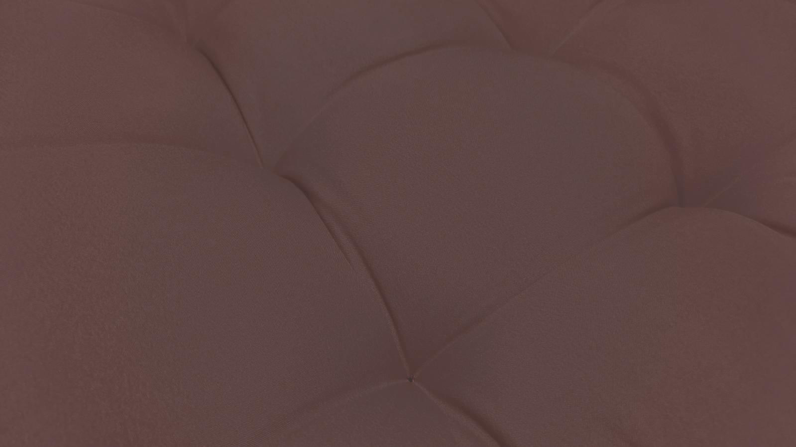 Miniatura Almofada Futon Alto Oxford 120X80 Gigante Qualidade Marrom