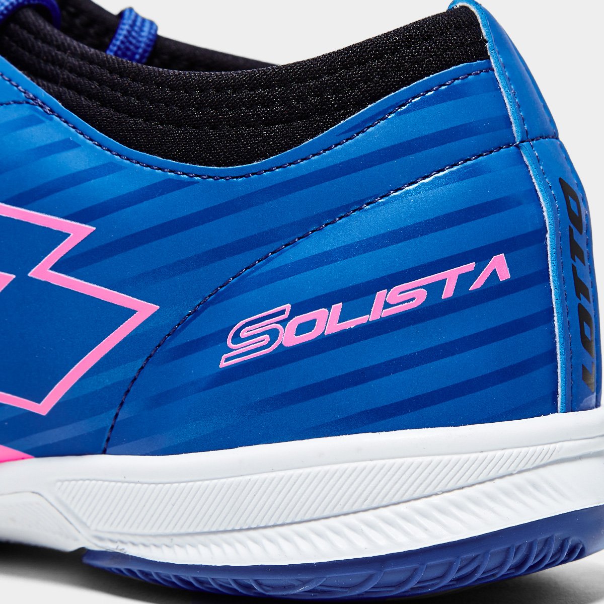 Chuteira Futsal Lotto Solista Unissex Rosa+Azul - 41
