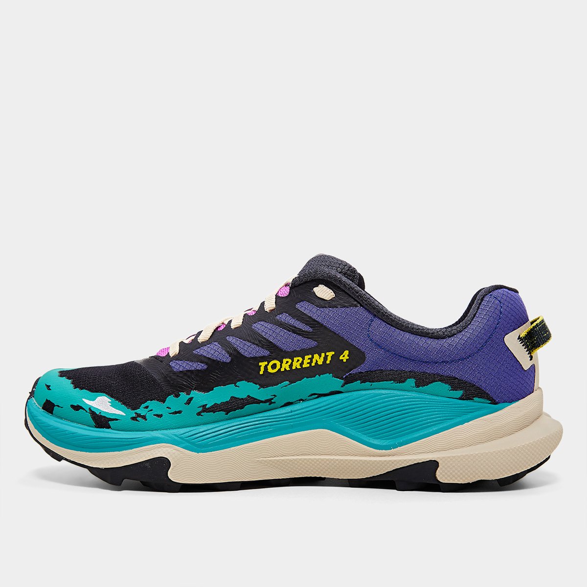 Tênis Hoka Torrent 4 Masculino Roxo+Verde - 40