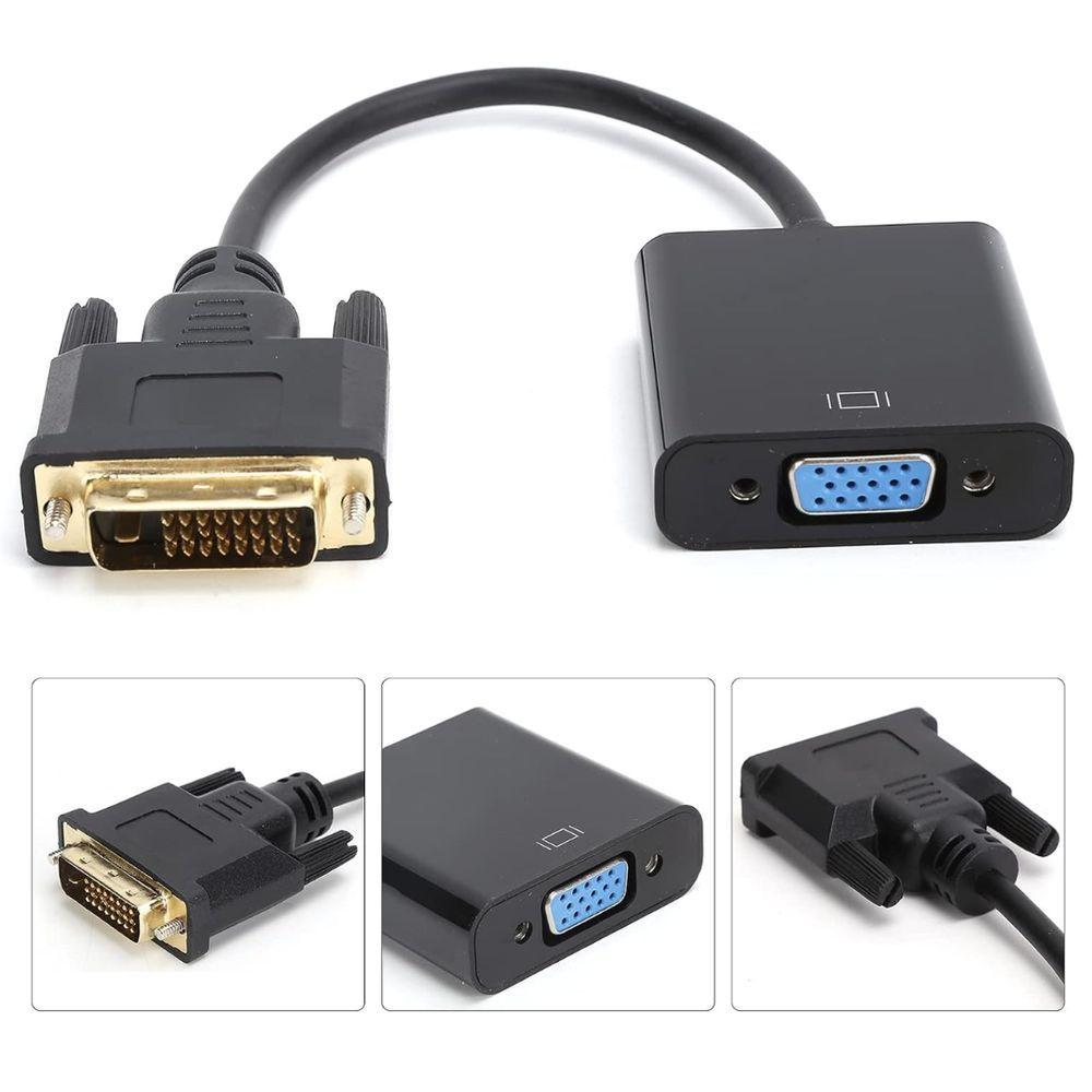 Miniatura Adaptador Conversor Dvi Para Vga