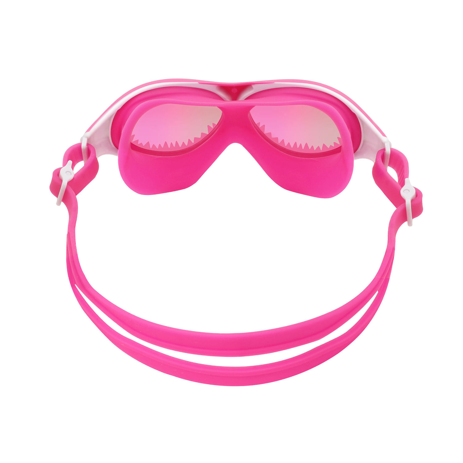 Miniatura Óculos De Natação Infantil Tipo Mascara Kidshark Speedo - PINK ROSA ESPELHADO ÚNICO