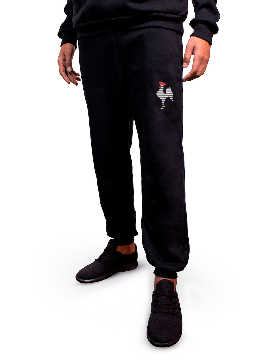 Miniatura Calça Moletom Masculino Galo Volpi - Preto EG