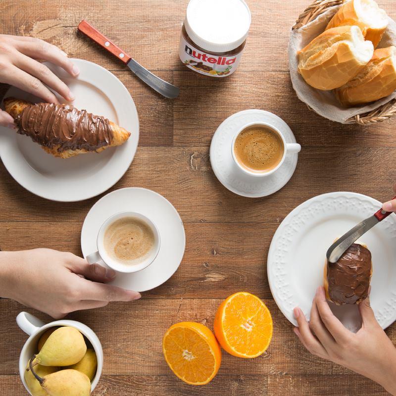 Miniatura Creme De Avelã, 3 Potes De 350G Nutella