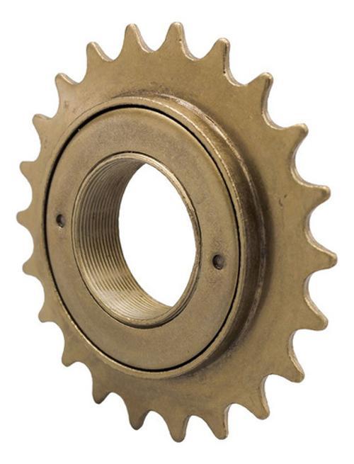 Miniatura Catraca Bicicleta Roda Livre Bike 22 Dentes Esferada Dourada