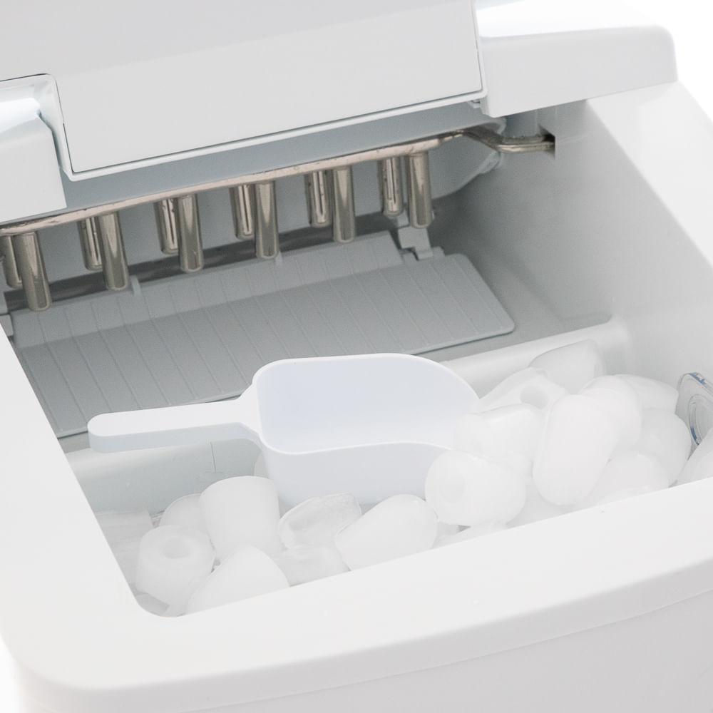 Miniatura Máquina Gelo Polar - Ice Maker - Branca - 28Kg Dia - 220 V