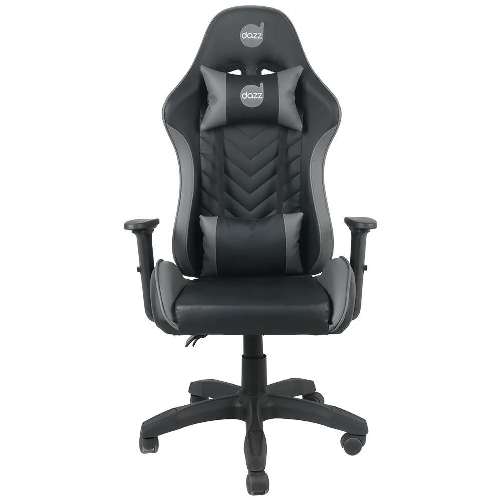Miniatura Cadeira Gamer Elite Pro Dazz Preto E Cinza Reclinável