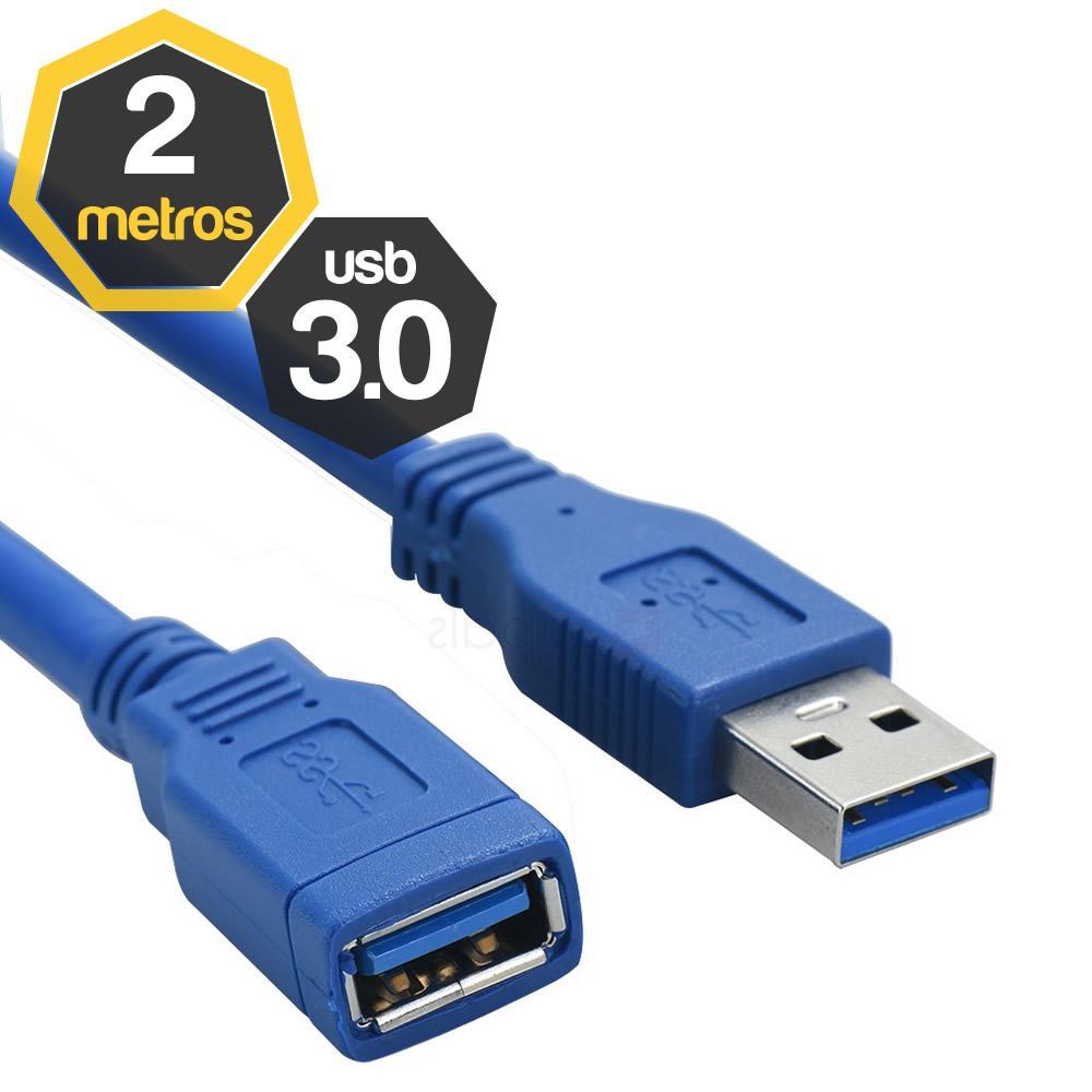 Miniatura Cabo Extensor Usb 3.0 De 2 Metros