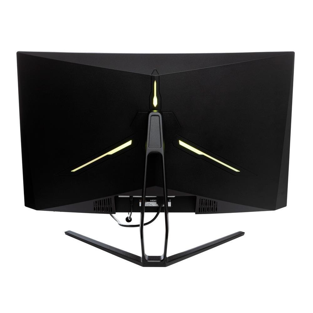 Miniatura Monitor Gamer Husky Storm 27' LED, Curvo, 180Hz, Full HD, 1ms, DisplayPort e HDMI, 99% sRGB, Adaptive Sync, Ajuste de Ângulo - HGMT001