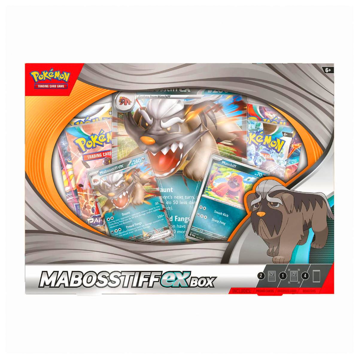Miniatura Cartas Pokémon Box Escarlate Violeta Mabosstiff Ex - Copag