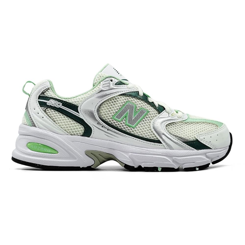 Miniatura Tênis New Balance 530 Unissex BRANCO/VERDE - 41