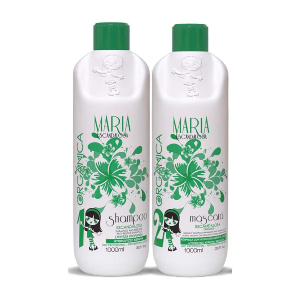 Miniatura Kit Maria Escandalosa Sem Formol Organica 1L