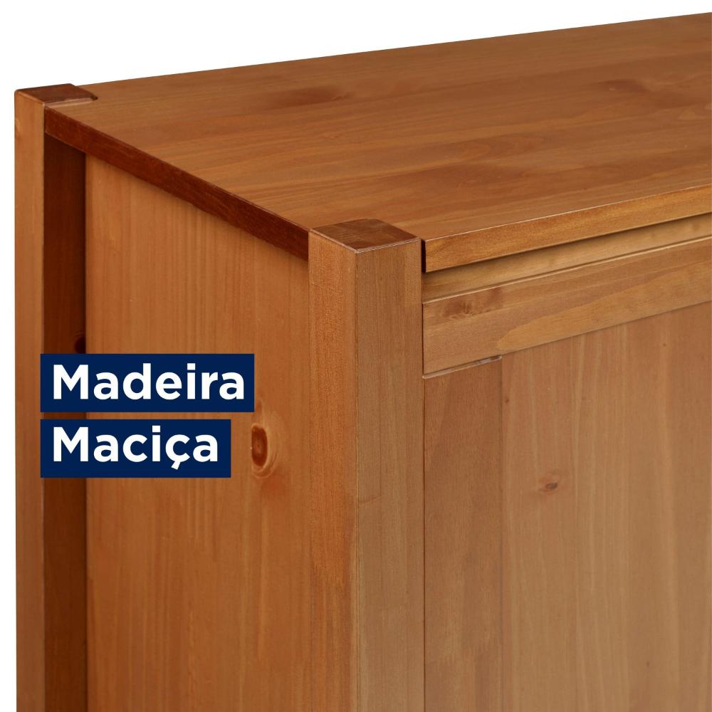 Buffet Madeira Maciça Primavera CabeCasa MadeiraMadeira Marrom Buffet Madeira Maciça Primavera MadeiraMadeira Marrom