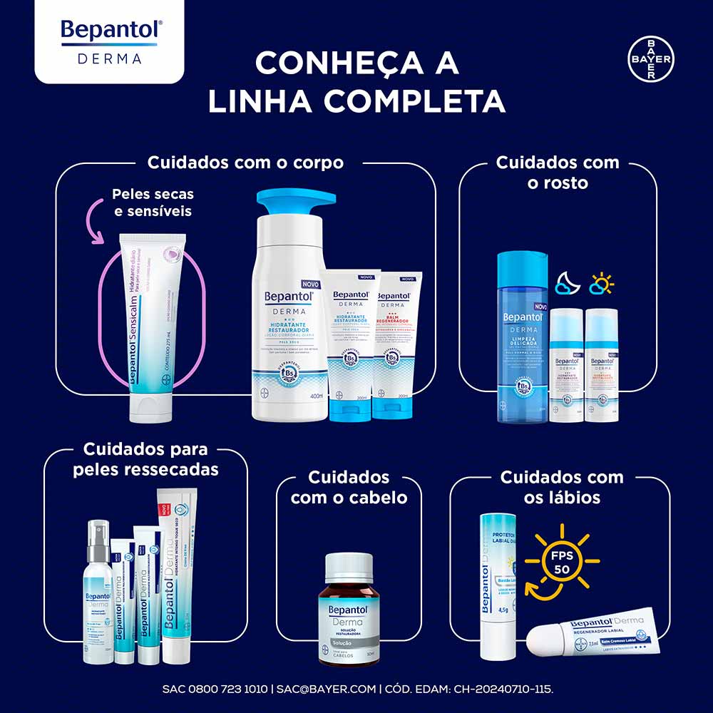 Hidratante Oil Free Bepantol Derma Toque Seco 200ml