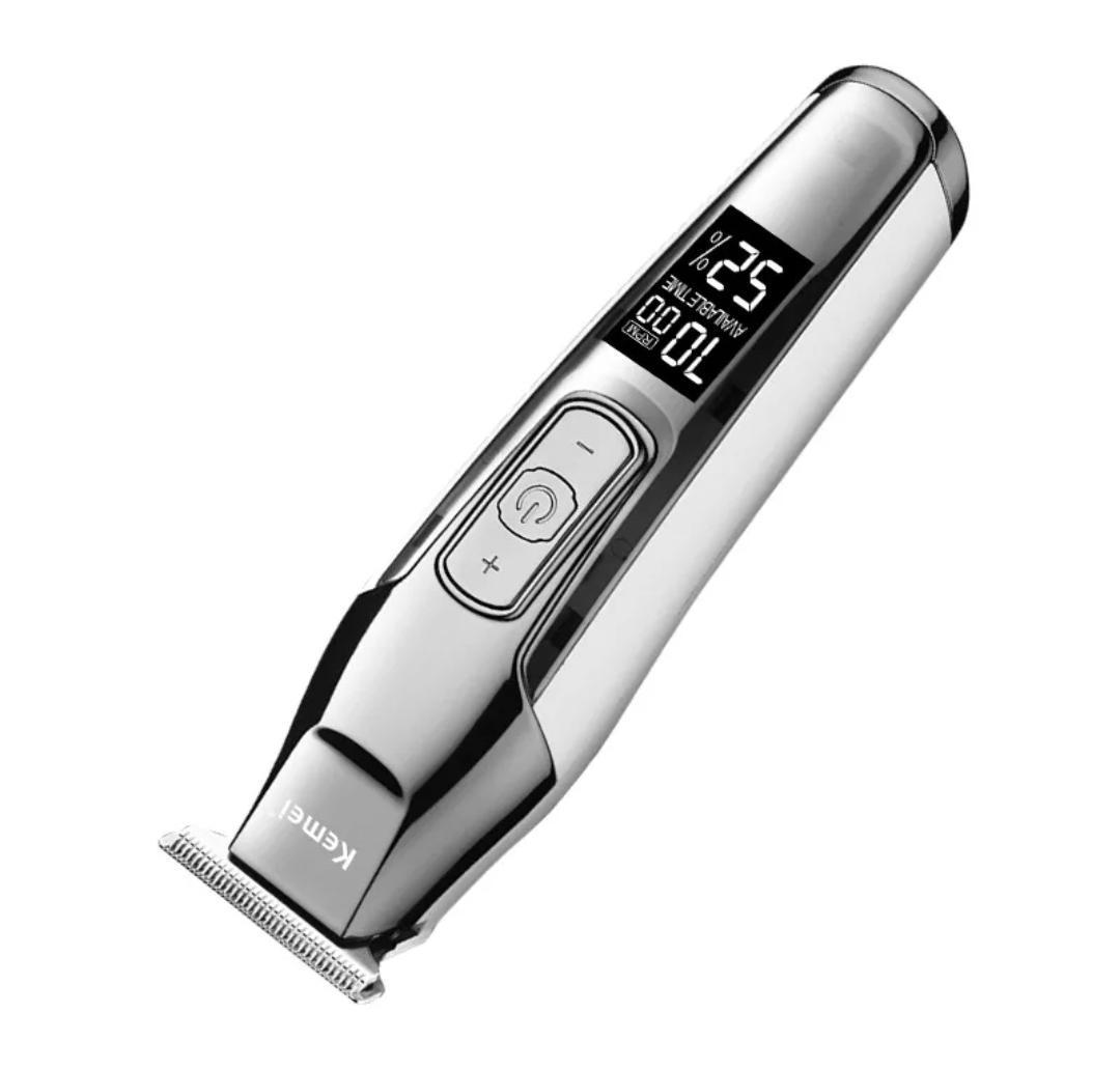 Miniatura Kit Barbeiro Profissional Kemei 3 Em 1 Km-5027