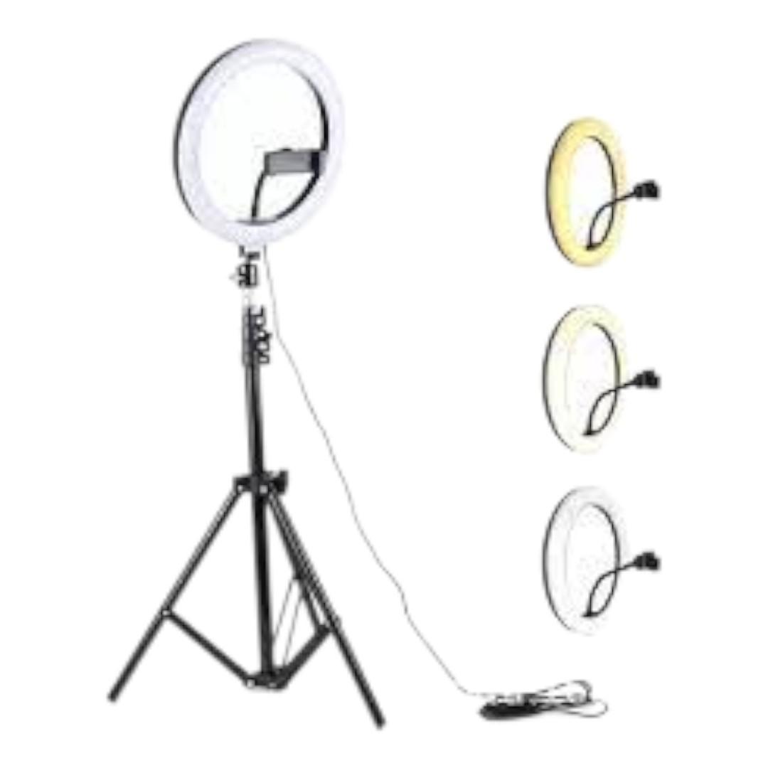 Miniatura Ringlinght Led Luz Flash Estudio Profissional Com Tripe 210M