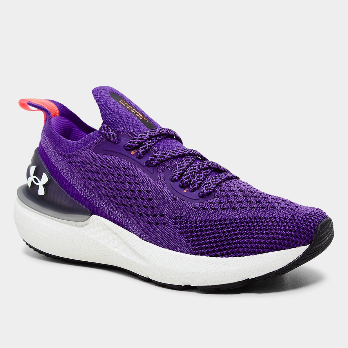 Miniatura Tênis Infantil Under Armour BGS CH. Quicker Menino Roxo+Preto - 28