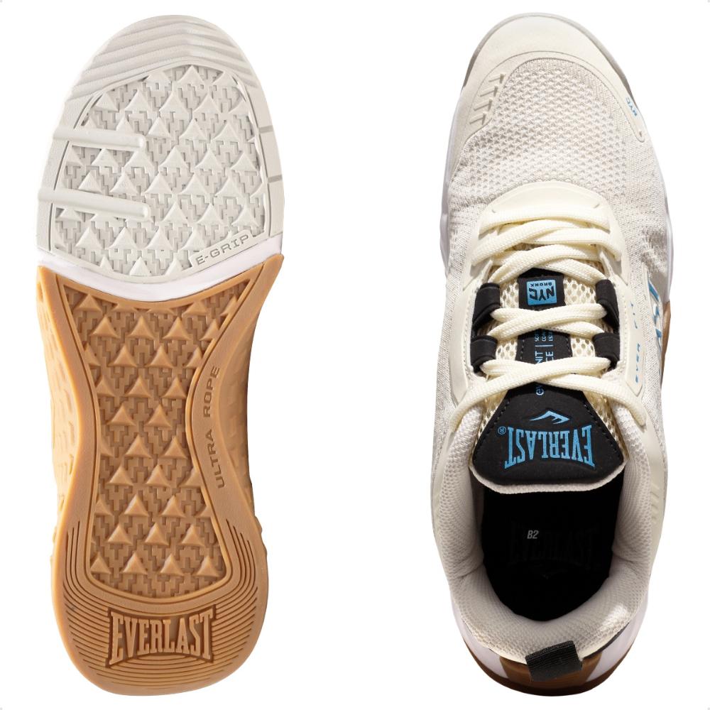 Tênis Everlast Climber Ultra Unissex Bege / Preto - 38