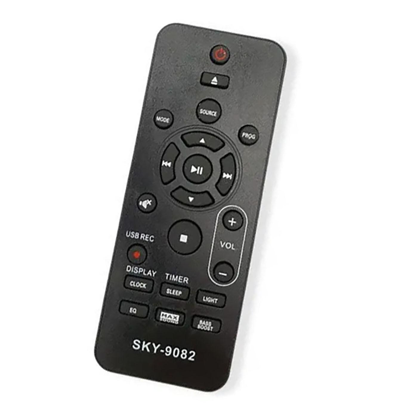 Miniatura Controle Remoto Para Som Fx20 Mini Hi-Fi System Compatível