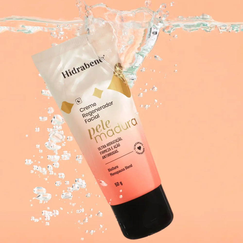 Miniatura Creme Regenerador Facial Hidrabene Pele Madura 50g