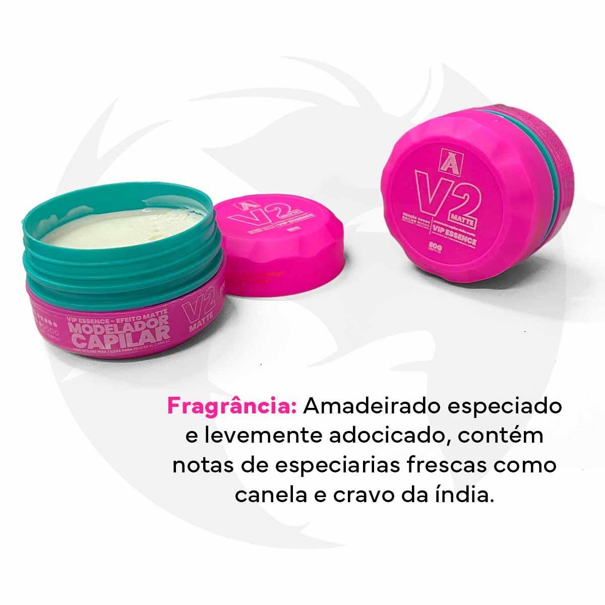 Pasta Para Cabelo Matte Vip Essence V2 80G Alfa Look'S