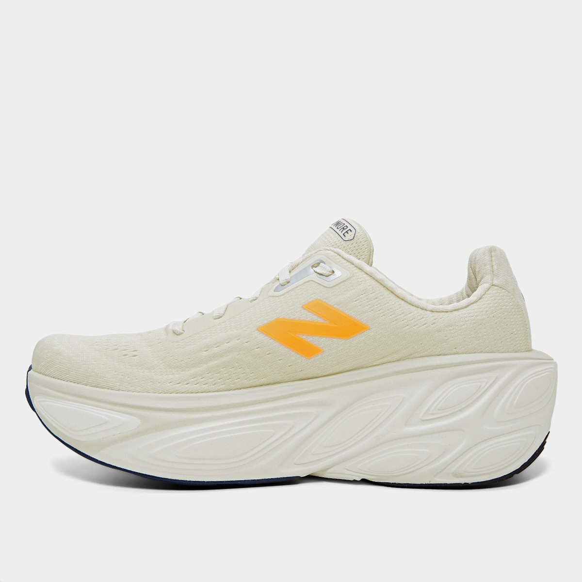 Miniatura Tênis New Balance Fresh Foam X More V5 Masculino Bege+Marinho - 38