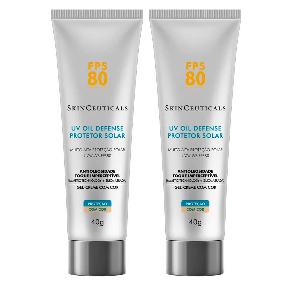 Miniatura SkinCeuticals UV Oil Defense Tinted Kit com 2 Unidades – Protetor Solar com Cor FPS80 - Universal Kit