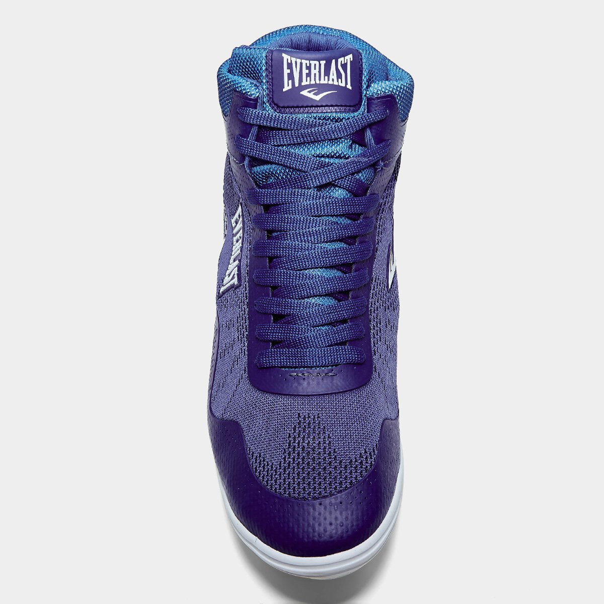 Miniatura Tênis Everlast Cano Alto Forceknit 5 Masculino Marinho+Branco - 38