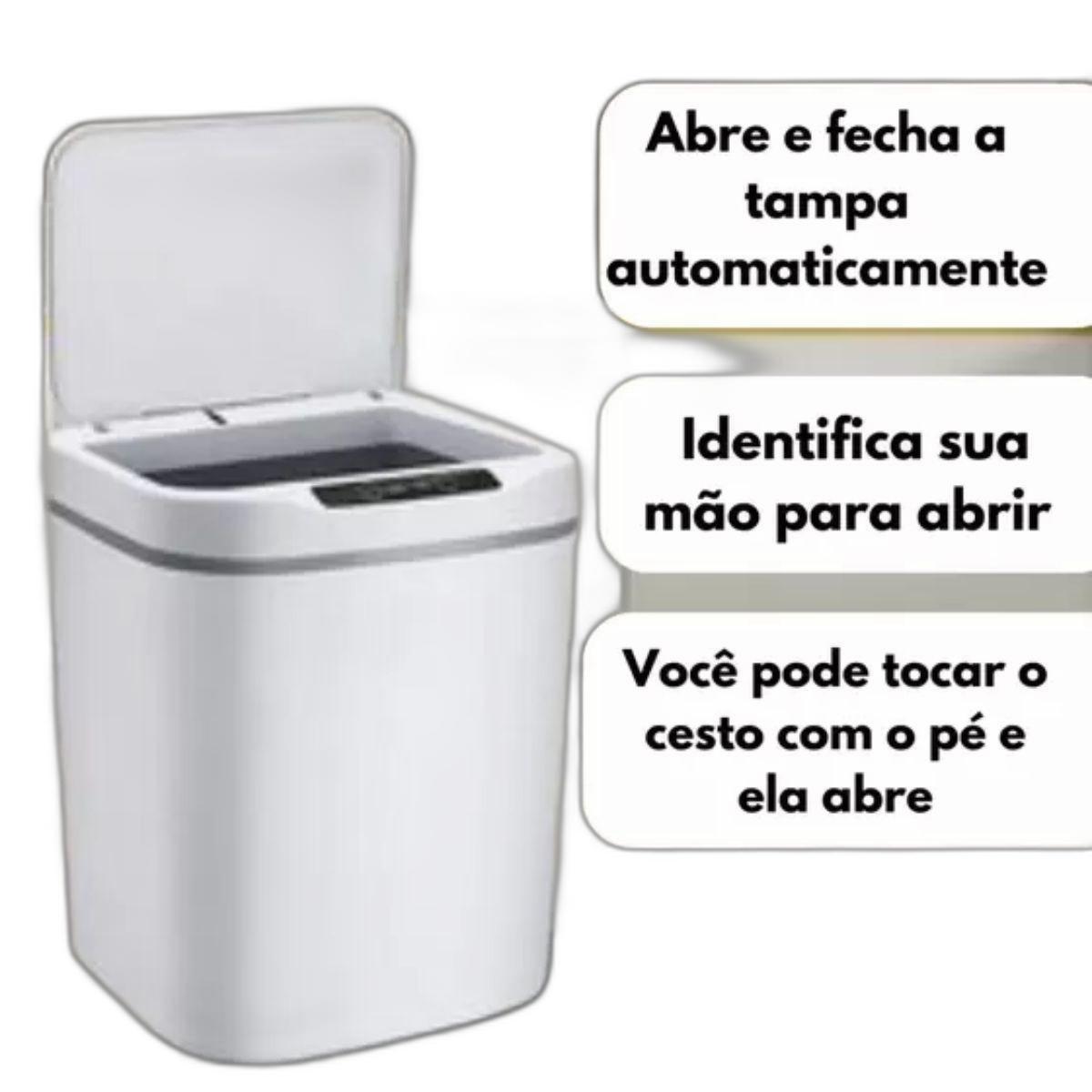 Lixeira Inteligente Inovação E Praticidade Em Um Só Produto