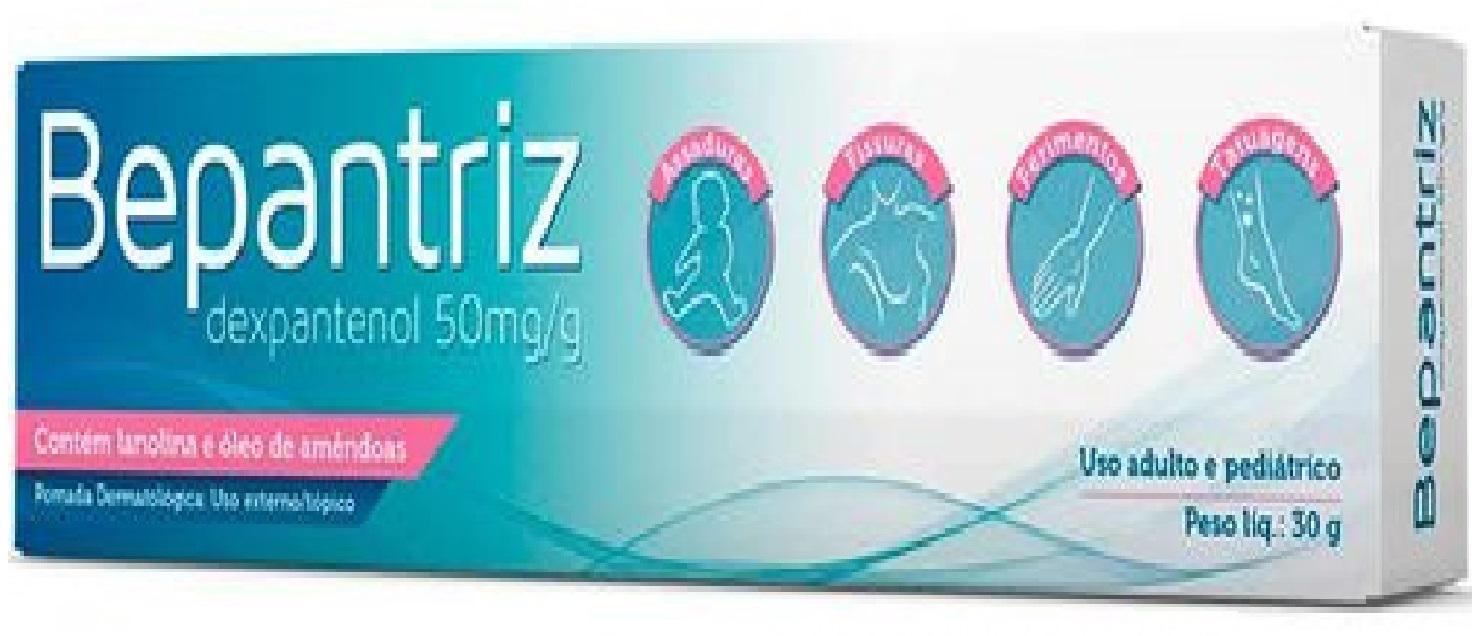 Miniatura Bepantriz Dexpantenol Assaduras 30G Bepantol Envio Imediato