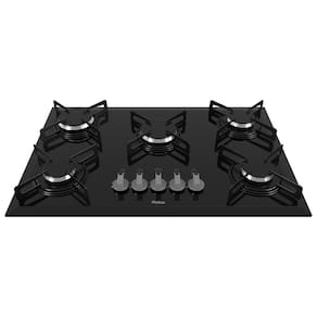 Miniatura Cooktop a Gás Philco 5 Bocas Chef 5 Bisote Bivolt – Preto FG 5B COOKTOP PHILCO COOK CHEF5 VD BIV PTO..
