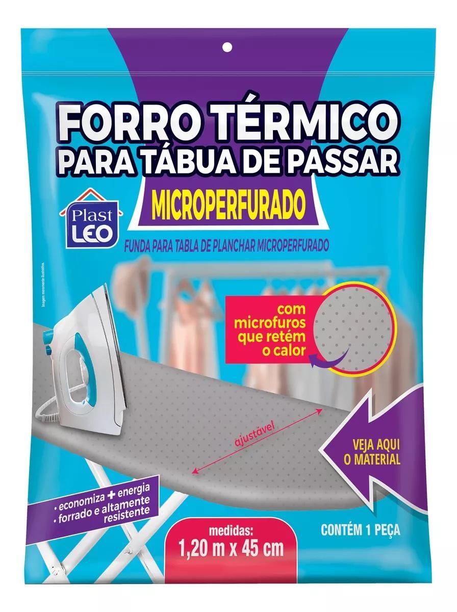 Miniatura Capa Forro Tábua Passar Roupa Térmico Ajustável 120X45Cm