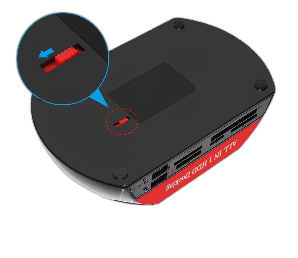 Miniatura Dock Station Para 2 Hd Sata 2,5'' E 3,5'' Usb E-Sata Usb 2.0