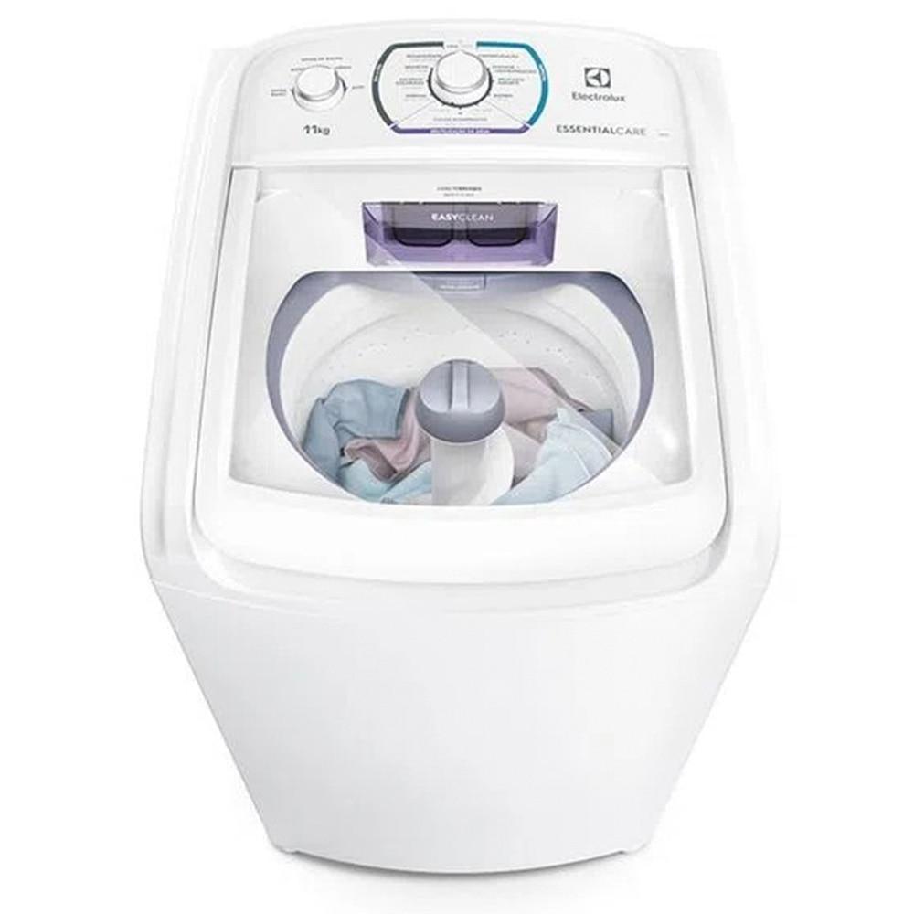 Miniatura Máquina de Lavar Roupas Electrolux LES11 11 Kg Essential Care com Easy Clean, Branco - 220 Volts