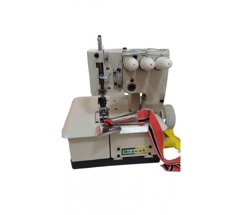 Miniatura Galoneira Bracob 100% Nacional-3 Agulhas+ 1 Viés -110Volts