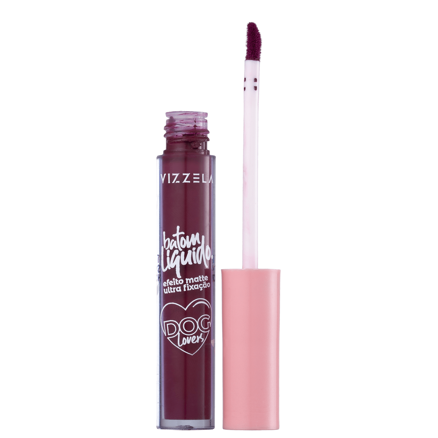 Miniatura Vizzela Dog Lovers Cor 11 Pinscher - Batom Líquido 3,5g