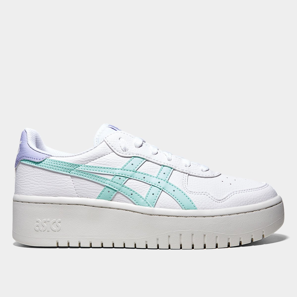 Miniatura Tênis Asics Japan S PF Feminino Branco+Azul Claro - 34