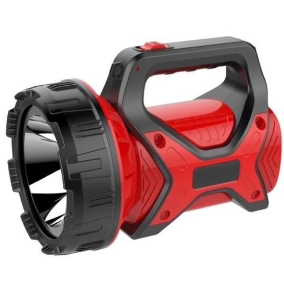 Miniatura Lanterna Super Led Portatil 10W Recarregavel Bivolt Holofote