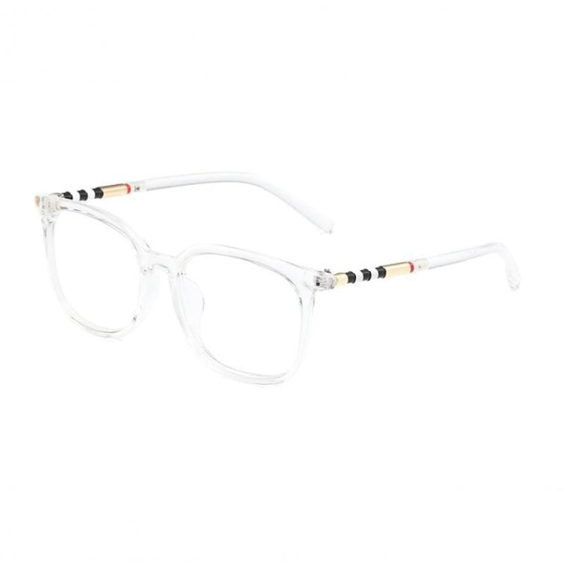 Miniatura Óculos Tr90 Uv400 Armação Branca Listras Moda T8432