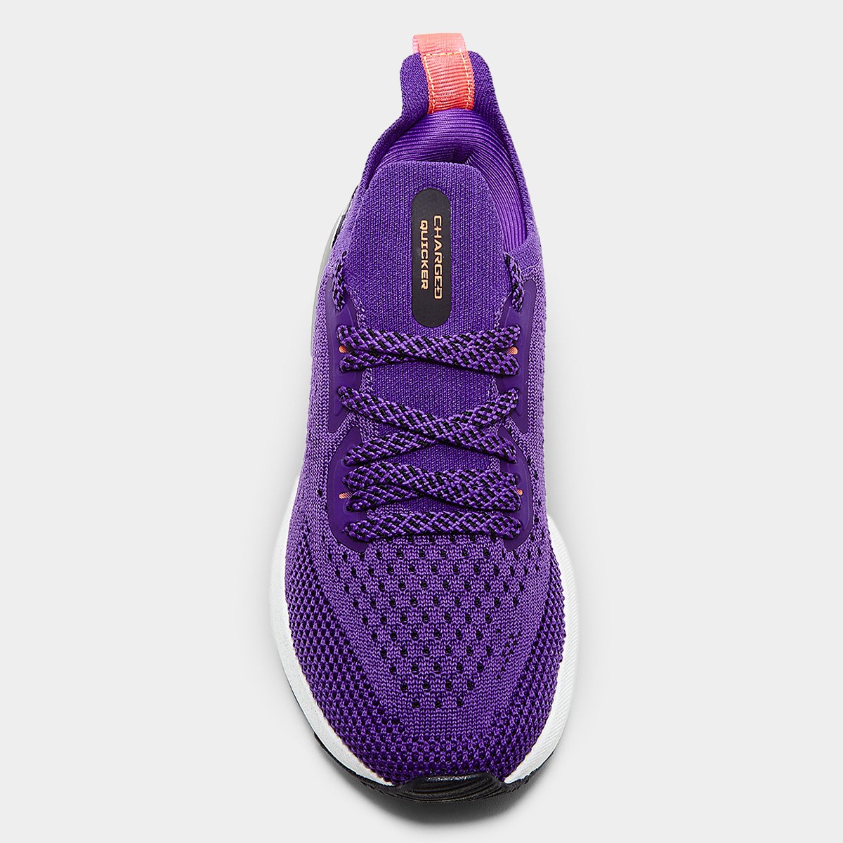 Miniatura Tênis Infantil Under Armour BGS CH. Quicker Menino Roxo+Preto - 28