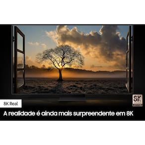 Smart TV 65" Neo QLED 8K Samsung 65QN700B Mini LED, Processador com IA, Som em Movimento Virtual, Tela sem limites, Ultrafina, Única Conexão