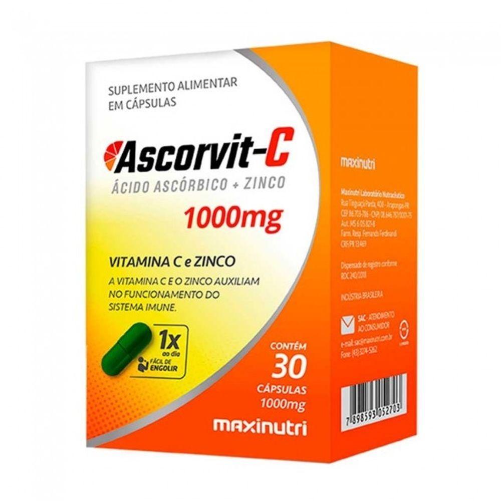 Miniatura Ascorvit-c 1000mg 30 Caps