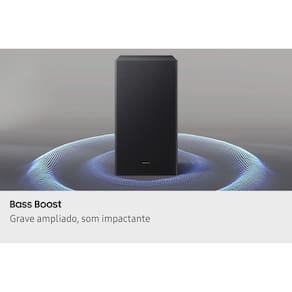 Soundbar Samsung HW-B450F/ZD 300W Bluetooth 2.1 Canais Dolby Audio Titan Black