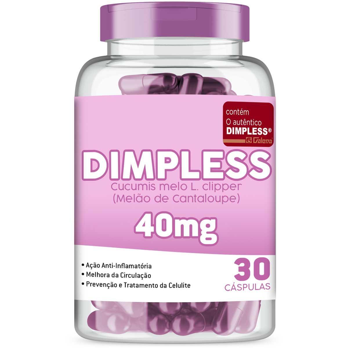 Miniatura Dimpless 40Mg Com 30 Cápsulas  Galena Suplemento
