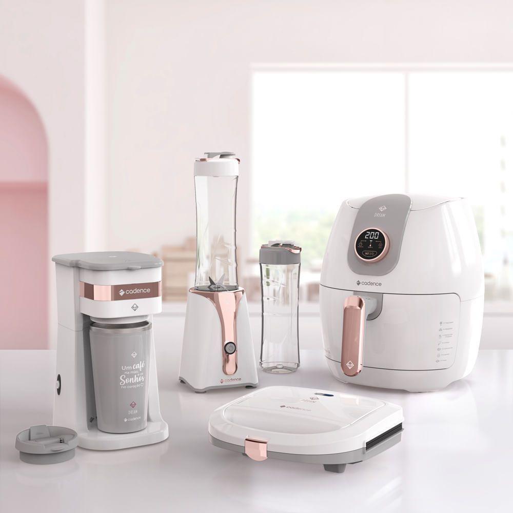 Fritadeira Sem Óleo 3L Cadence Dream Rosé Gold 220V