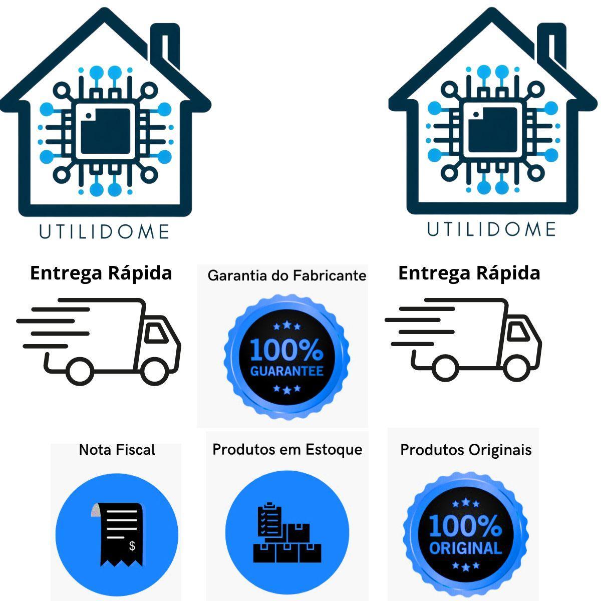 Miniatura Escova Secadora Sublime Liss Mallory 3 Em 1 1200W 2 Vel 127V