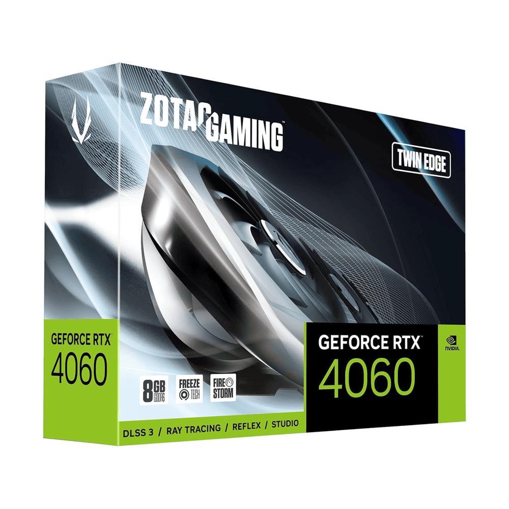 Miniatura Placa De Vídeo Nvidia Geforce Rtx 4060 Gddr6 8Gb Zotac