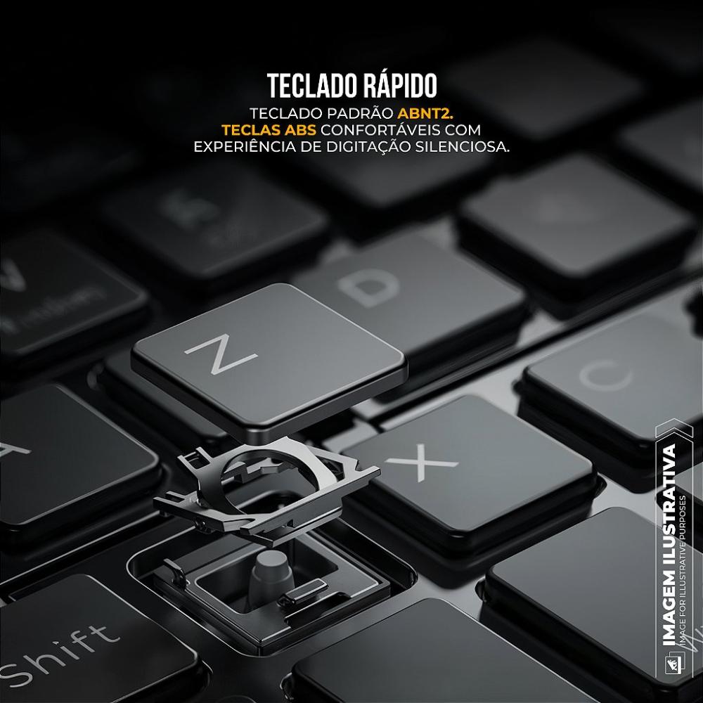 Miniatura Capa para Samsung Galaxy Tab S10 FE com Teclado Bluetooth - Hybrid - Gshield
